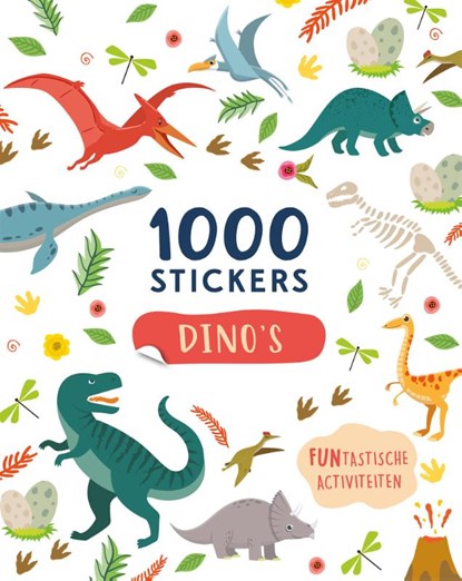 Dino's - 1000 stickers, Claire Sipi - Paperback - 9789036650625
