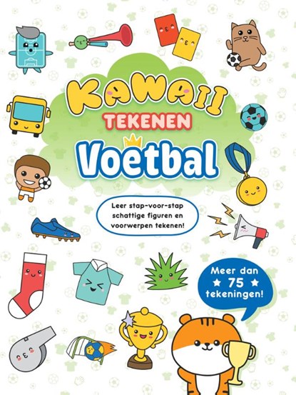 Kawaii tekenen voetbal, Rebo International B.V. - Paperback - 9789036650670