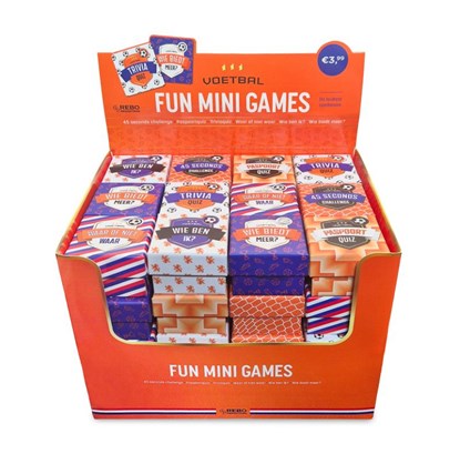 Voetbal - Fun mini games display,  - Gebonden - 9789036650922