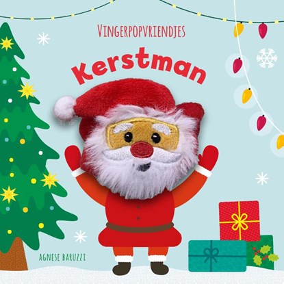 Kerstman - Vingerpopvriendjes, Agnese Baruzzi - Gebonden - 9789036651004