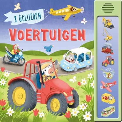Voertuigen - 8-geluidenboek, Claire Mowat - Gebonden - 9789036651097
