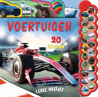 Voertuigen - 20-geluidenboek, Sophie Wilson - Gebonden - 9789036651202