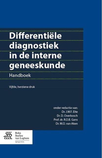 Differentiële diagnostiek in de interne geneeskunde, niet bekend - Ebook - 9789036809450