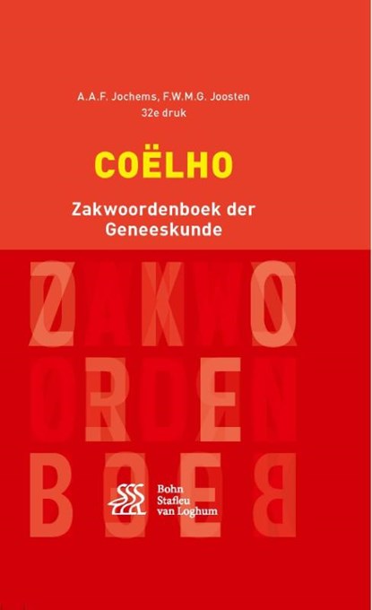 Coëlho zakwoordenboek der geneeskunde, A.A.F. Jochens ; F.W.M.G. Joosten - Gebonden - 9789036813532