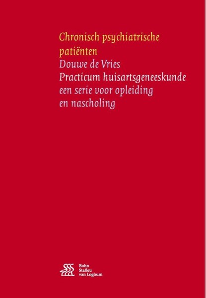 Chronisch psychiatrische patiënten, Douwe de Vries - Paperback - 9789036815277