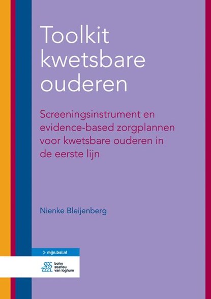 Toolkit kwetsbare ouderen, Nienke Bleijenberg - Paperback - 9789036815734