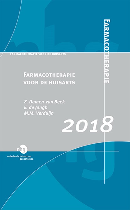 Farmacotherapie voor de huisarts 2018, Z. Damen-van Beek ; E. de Jongh ; I.M. Wichers ; M.M. Verduijn - Paperback - 9789036819299