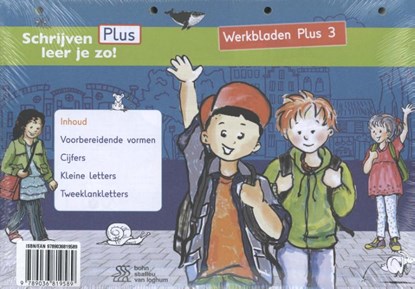 Schrijven leer je zo! - Werkbladen Plus 3, Henk Schweitzer - Paperback - 9789036819589