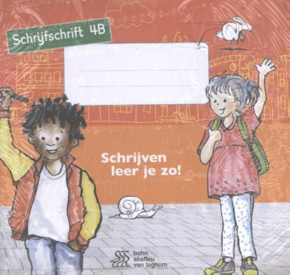 Schrijven leer je zo! - Schrijfschrift 4B - set van 5 stuks, Henk Schweitzer - Paperback - 9789036819695