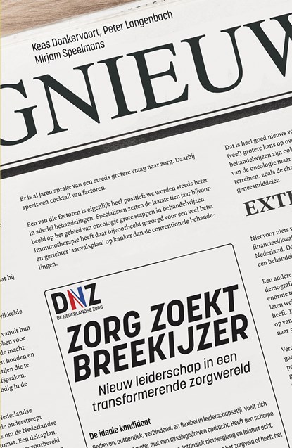 Zorg zoekt breekijzer, Kees Donkervoort ; Peter Langenbach ; Mirjam Speelmans - Ebook EPUB - 9789036828390