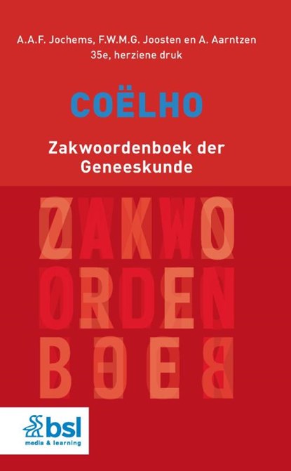 Coëlho Zakwoordenboek der Geneeskunde, A. Aarntzen - Paperback - 9789036831314
