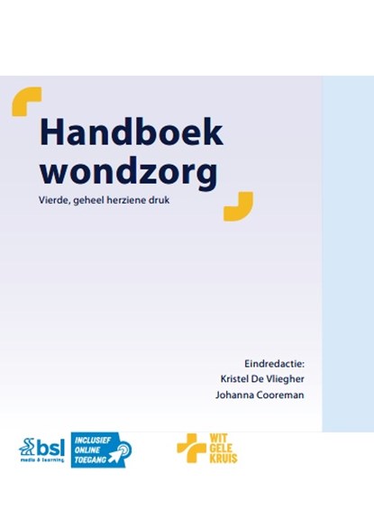 Handboek wondzorg, Kristel de Vliegher ; Johanna Cooreman - Paperback - 9789036831956