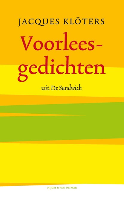 Voorleesgedichten uit de Sandwich, Jacques Klöters - Ebook - 9789038800134