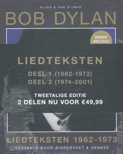 Liedteksten Set 2 delen, Bob Dylan - Gebonden - 9789038803951