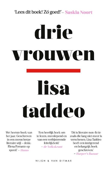 Drie vrouwen, Lisa Taddeo - Paperback - 9789038808659