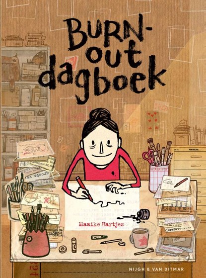 Burn-out dagboek, Maaike Hartjes - Paperback - 9789038813295