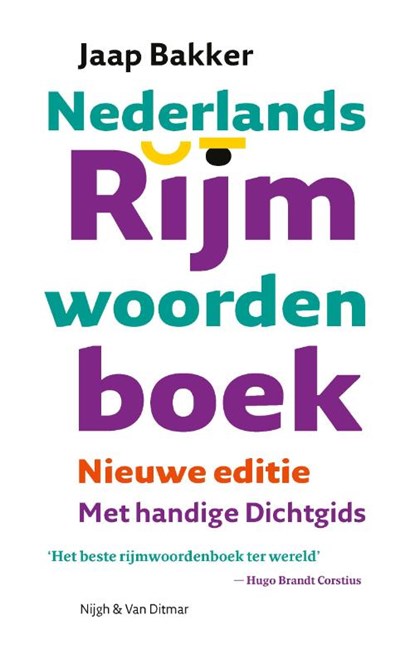 Nederlands Rijmwoordenboek, Jaap Bakker - Paperback - 9789038815381