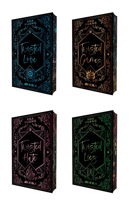 Twisted love games hate lies pakket limited edition Nederlandstalig, Ana Huang - Gebonden - 9789038817842