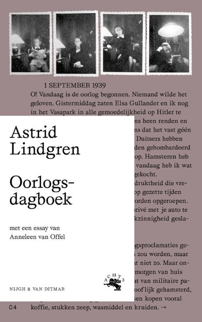 Oorlogsdagboek, Astrid Lindgren - Paperback - 9789038818214