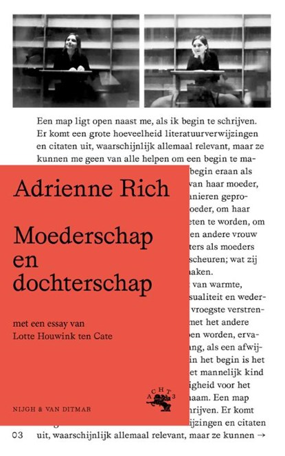 Moederschap en dochterschap, Adrienne Rich - Paperback - 9789038818597