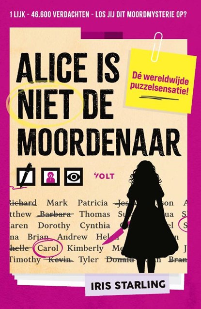 Alice is niet de moordenaar