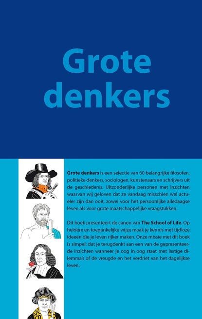 Grote denkers, The School of Life - Paperback - 9789038819655
