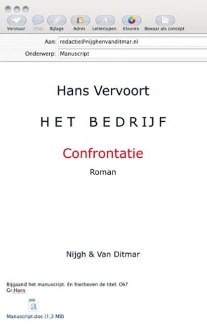 Het Bedrijf / 3 Confrontatie, VERVOORT, Hans - Paperback - 9789038893075