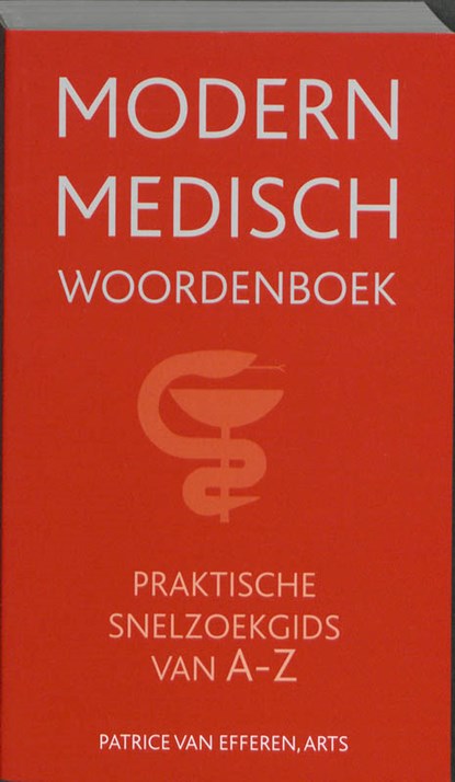 Modern medisch woordenboek, Patrice van Efferen - Paperback - 9789038919263