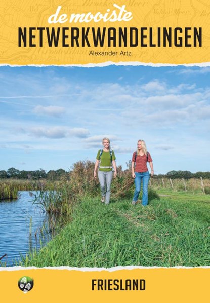 De mooiste netwerkwandelingen: Friesland, Alexander Artz - Paperback - 9789038929224