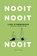 Nooit, nooit, nooit, Linn Strømsborg - Paperback - 9789039100776