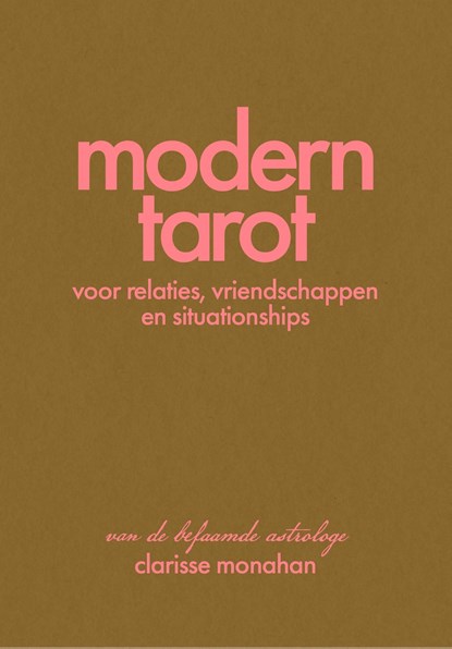 Modern tarot, Clarisse Monahan - Ebook - 9789039101629