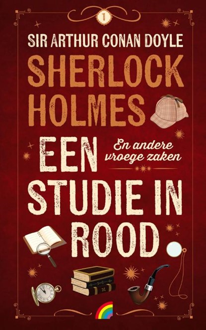 Sherlock Holmes 1: Een studie in rood & andere vroege zaken, Arthur Conan Doyle - Gebonden - 9789041716637