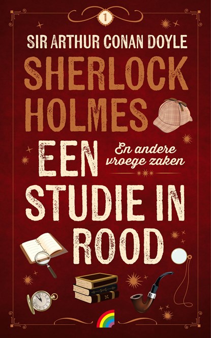 Sherlock Holmes 1: Een studie in rood & andere vroege zaken, Arthur Conan Doyle - Gebonden - 9789041716637