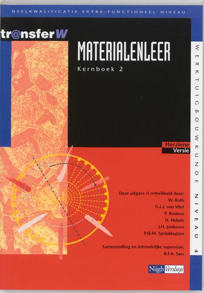 Materialenleer 2 Kernboek, R.F.A. Sars - Paperback - 9789042517189