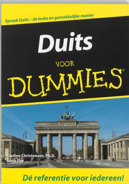 Duits voor Dummies + CD, CHRISTENSEN, Paulina & AMP; FOX, Anne - Paperback - 9789043006484