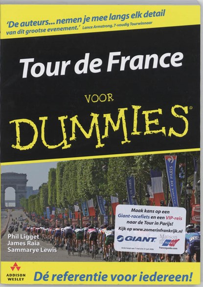Tour de France voor Dummies, LIGGET, Ph. & RAIA, J. / Lewis, S. - Paperback - 9789043011976