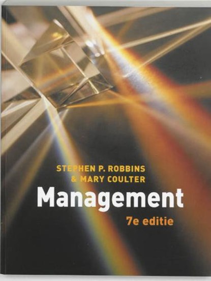 Management, ROBBINS, S. & COULTER, M. - Paperback - 9789043013444