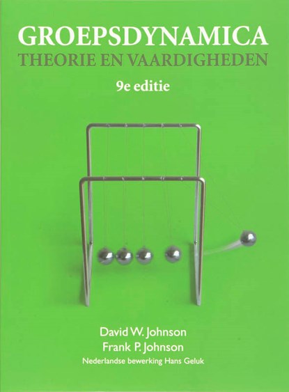 Groepsdynamica, JOHNSON, David W. &amp; JOHNSON, Frank P. - Paperback - 9789043014908