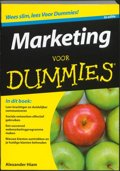 Marketing voor Dummies, Alexander Hiam - Paperback - 9789043021302