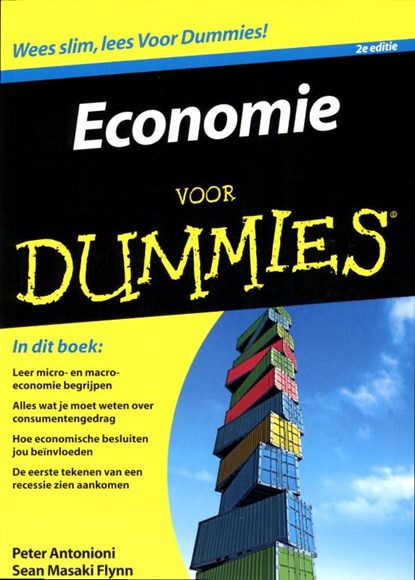 Economie voor Dummies, Peter Antonioni ; Sean Masaki Flynn - Paperback - 9789043022705