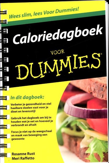 Caloriedagboek voor Dummies, RUST, R. / Rafetto - Paperback - 9789043023399