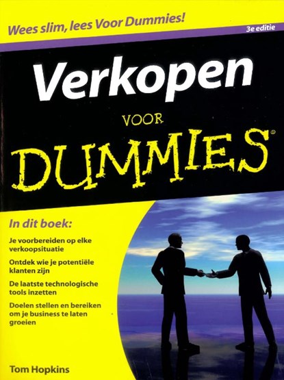 Verkopen voor Dummies, Tom Hopkins - Paperback - 9789043023665