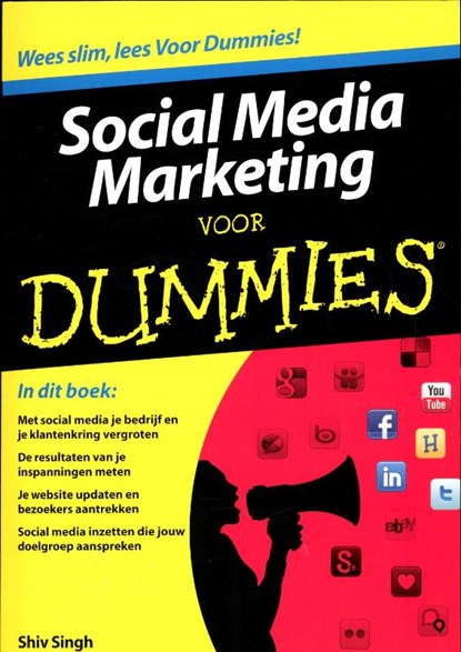 Social media marketing voor Dummies, Shiv Singh - Paperback - 9789043023696