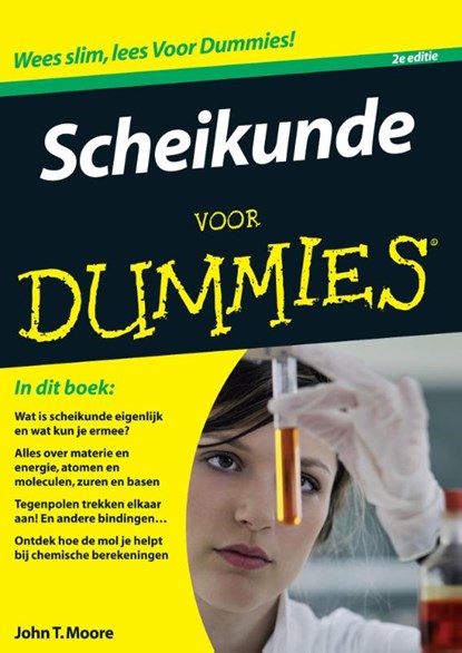 Scheikunde voor Dummies, John T. Moore - Paperback - 9789043025904