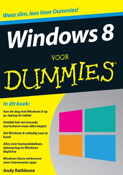 Windows 8 voor Dummies, RATHBONE, Andy - Paperback - 9789043026512