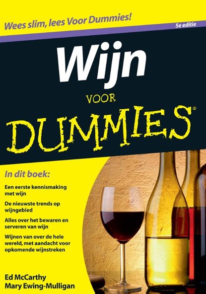 Wijn voor Dummies, Ed McCarthy ; Mary Ewing-Mulligan & Martijn van Opbergen - Paperback - 9789043026666
