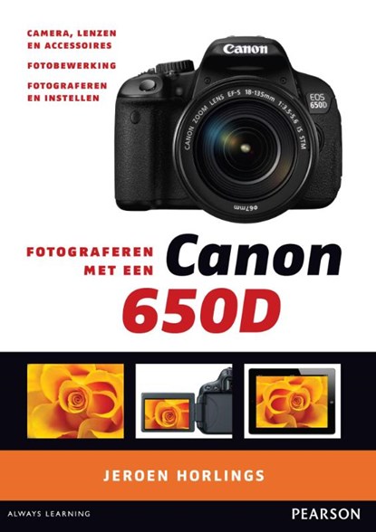 Fotograferen met een canon 650D, Jeroen Horlings - Paperback - 9789043027076