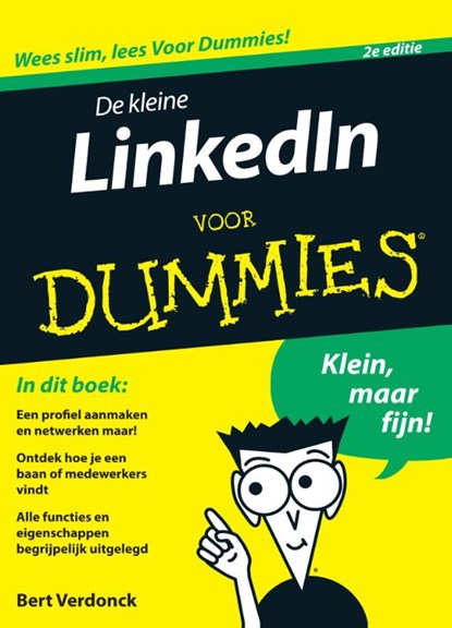De kleine LinkedIn voor Dummies, 2e editie, Bert Verdonck - Paperback - 9789043027137
