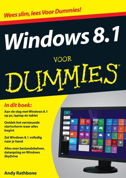 Windows 8.1 voor Dummies, Andy Rathbone - Paperback - 9789043031769