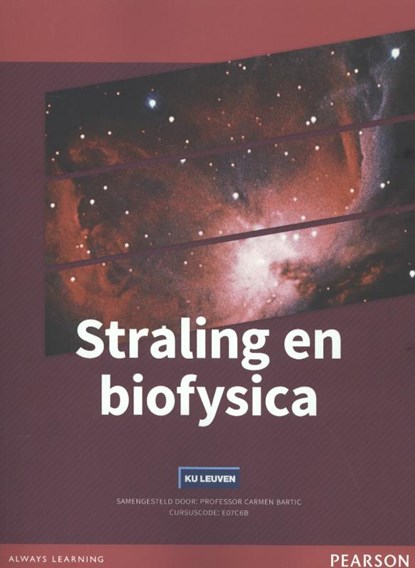 Straling en biofysioca, Carmen Bartic - Paperback - 9789043033091